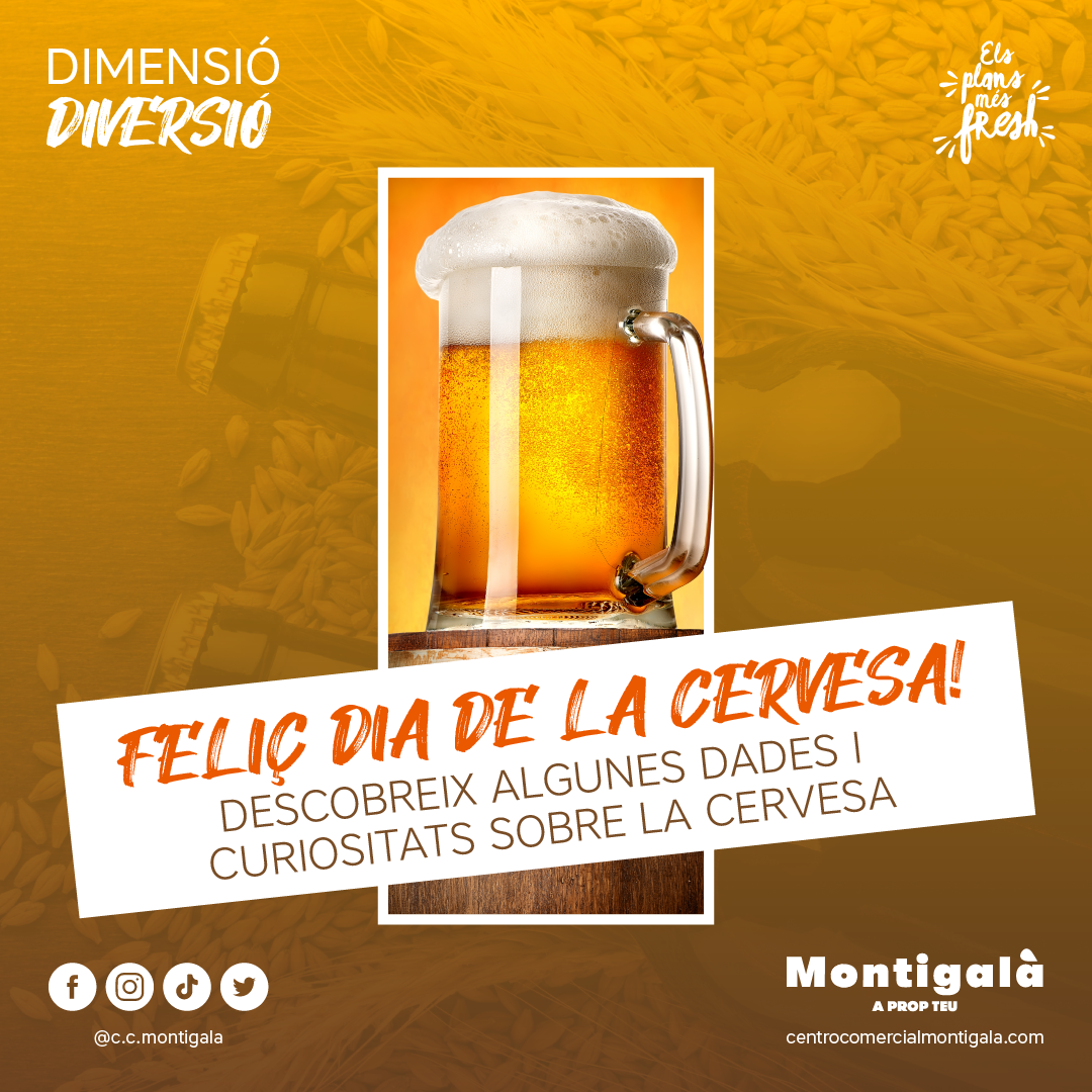 Celebrem el Dia Internacional de la Cervessa a Montigalà